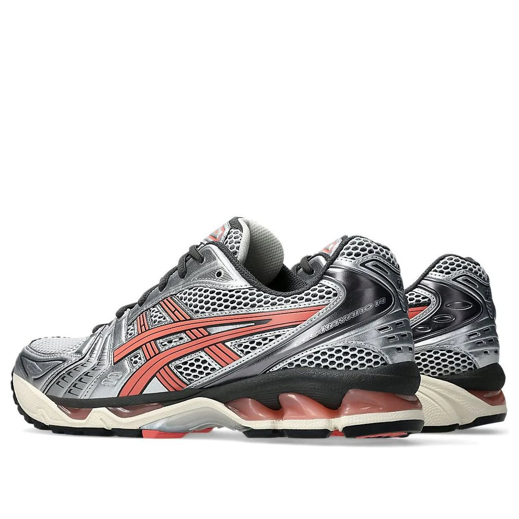 1203A740 101 ASICS Gel-Kayano 14 Silver Papaya