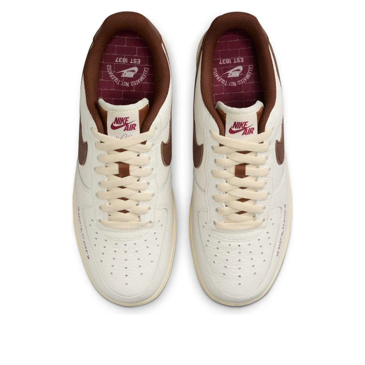 HQ7027 100 Nike Air Force 1 Low '07 Howard University Yardrunners