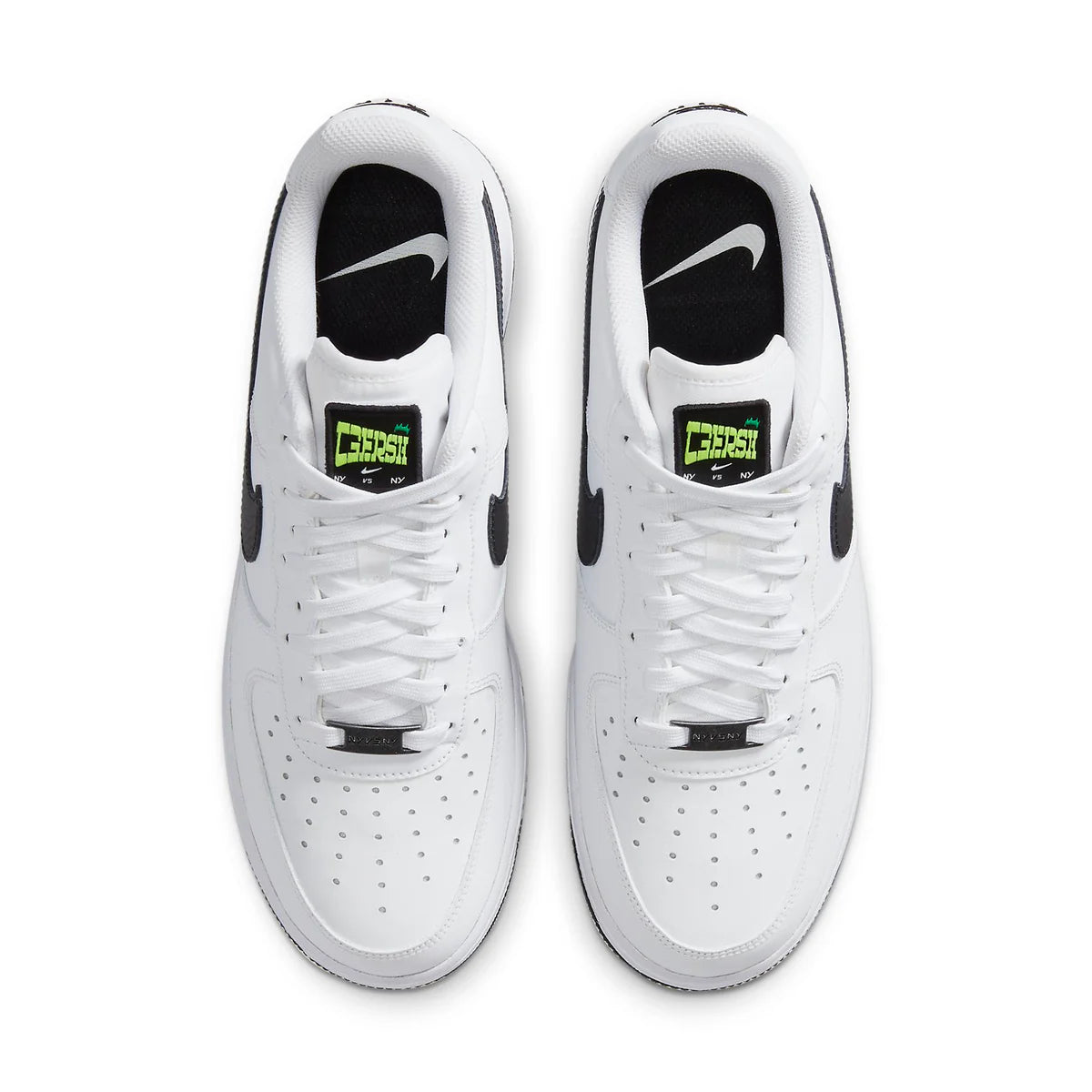 CW7297 100 Nike Air Force 1 Low NY vs. NY White Black (2020)