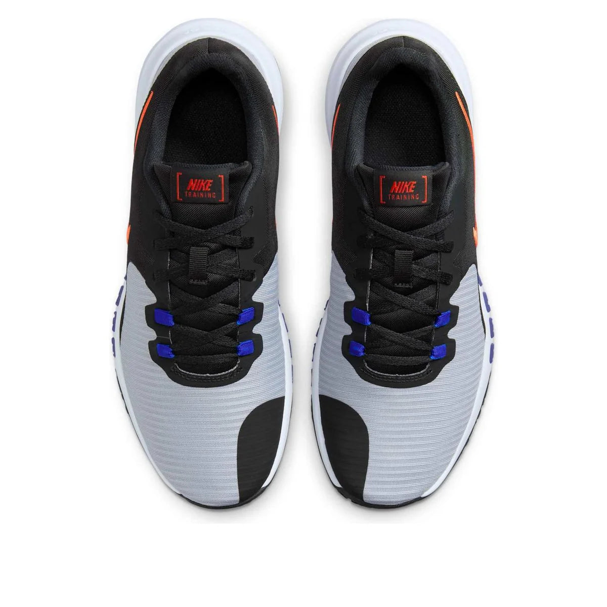 CD0197 013 Nike Flex Control 4 Wolf Grey Black Racer Blue Team Orange