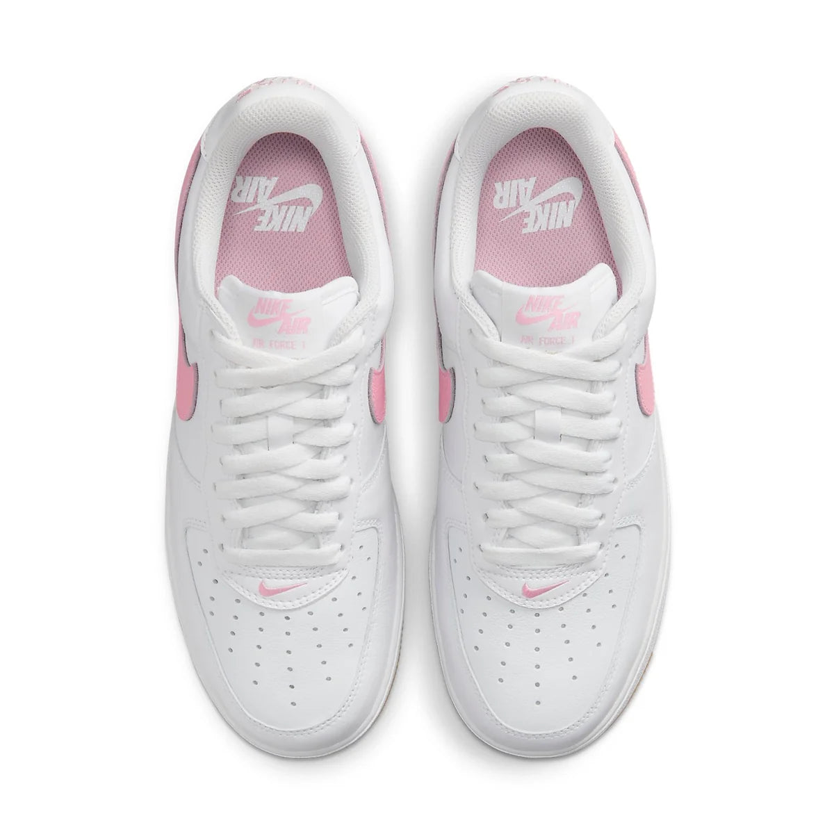 DM0576 101 Nike Air Force 1 Low '07 Retro Color of the Month Pink Gum