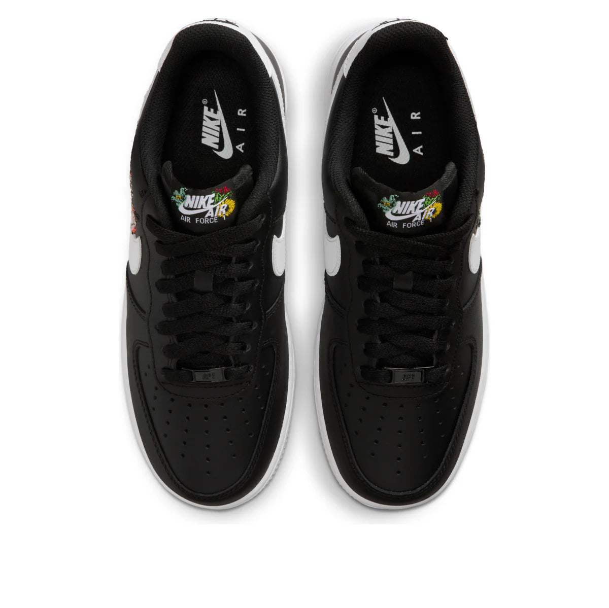 IB6644 001 Nike Air Force 1 Low Premium Now Accepting All Flowers Black (Women's)