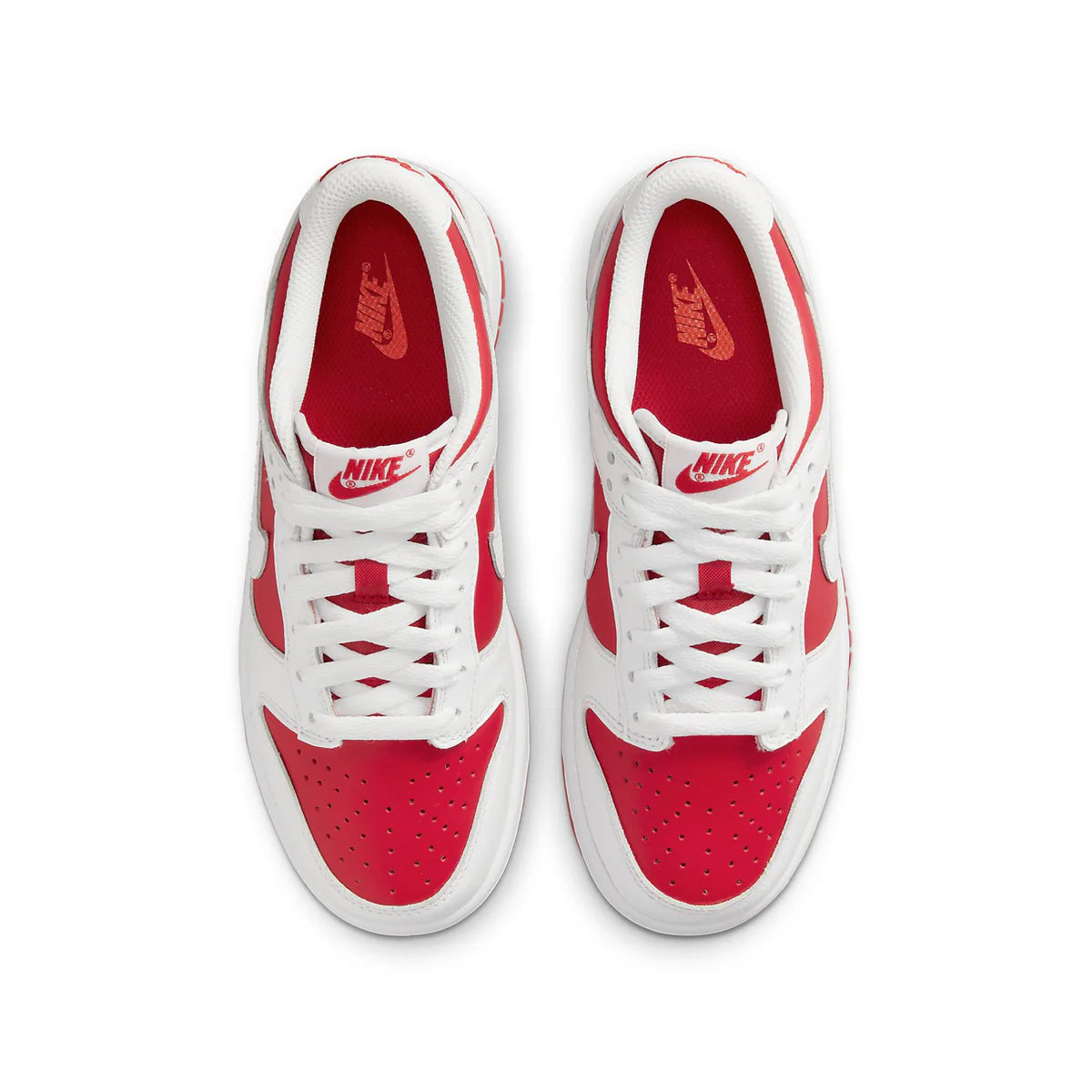 CW1590 600 Nike Dunk Low Championship Red (GS)