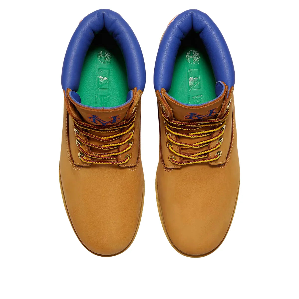 TB0A2J7T AOV Timberland 6" Waterproof Boot New Era x MLB New York Mets Wheat