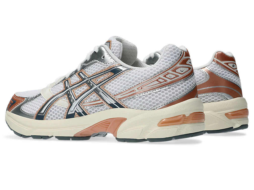 1202A502 101 ASICS Gel-1130 White Pure Silver Bronze (Women's)