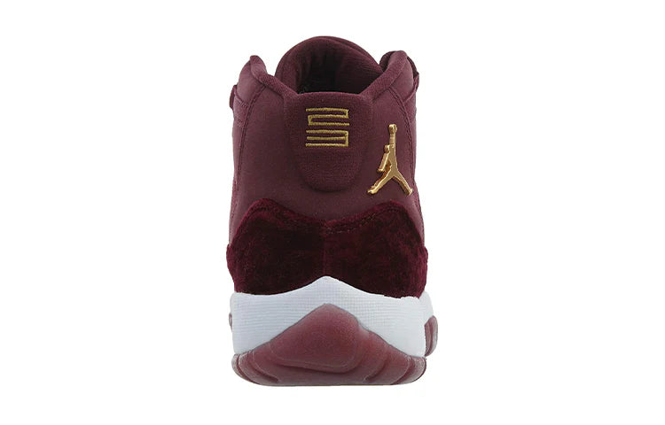 852625 650 Air Jordan 11 Retro Heiress Night Maroon (GS)