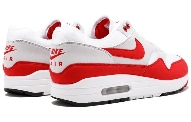908375 103 Nike Air Max 1 Anniversary Red (2017/2018 Restock Pair)
