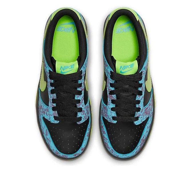 DV1694 900 Nike Dunk Low SE Acid Wash Baltic Blue Volt (GS)