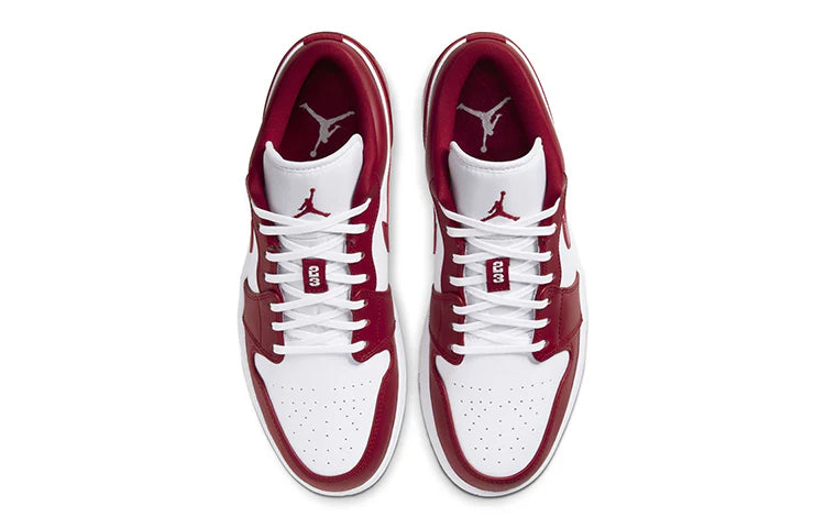 553558 611 Air Jordan 1 Low Gym Red White
