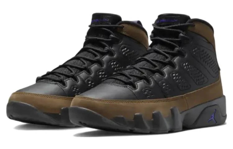 CT8019 034 Jordan 9 Retro Light Olive Concord [NO BOX]