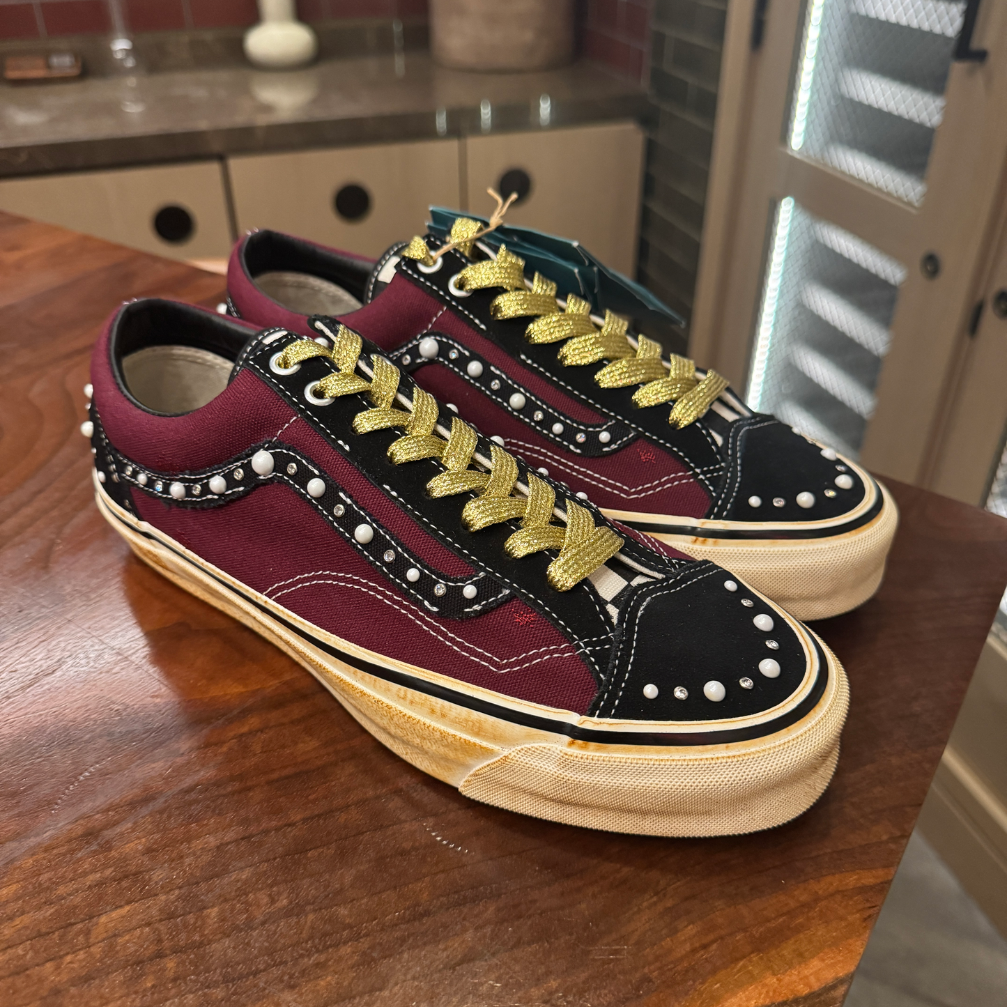 Vans OTW Old Skool Reissue 36 Satoshi Nakamoto Pearlized Port Royale (Friends and Family)