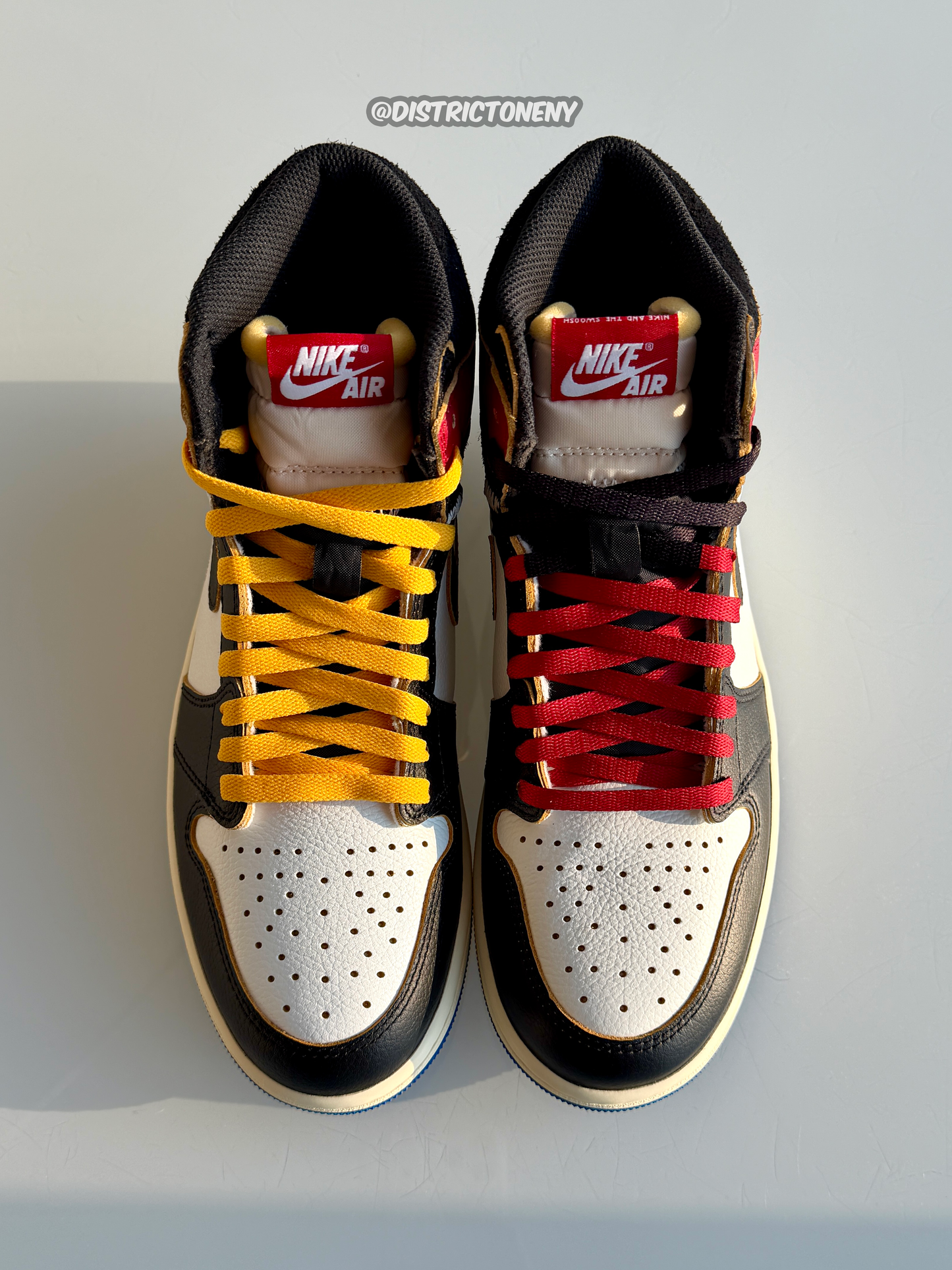 IO7847 002 Air Jordan 1 Retro High OG SP Fragment x Union LA Varsity Red Sport Royal