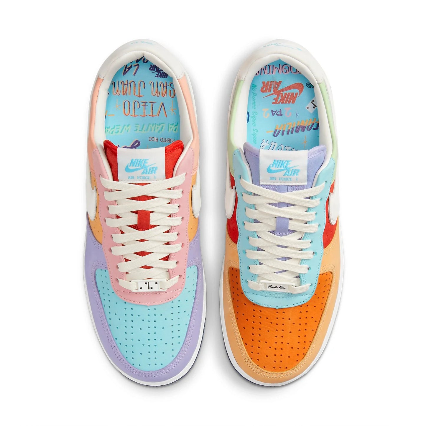 DX6504 900 Nike Air Force 1 Low Puerto Rico Boricua