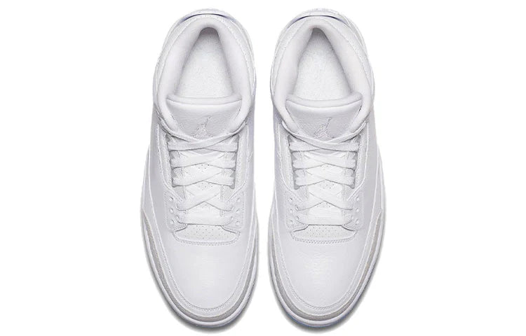 136064 111 Air Jordan 3 Retro Pure White (2018)