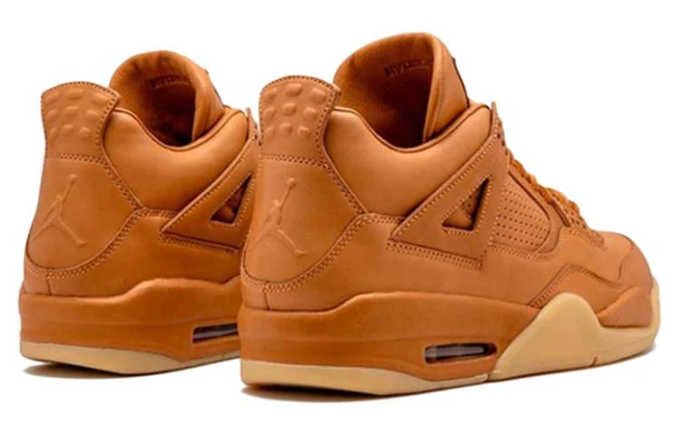 819139 205 Air Jordan 4 Retro Ginger Wheat