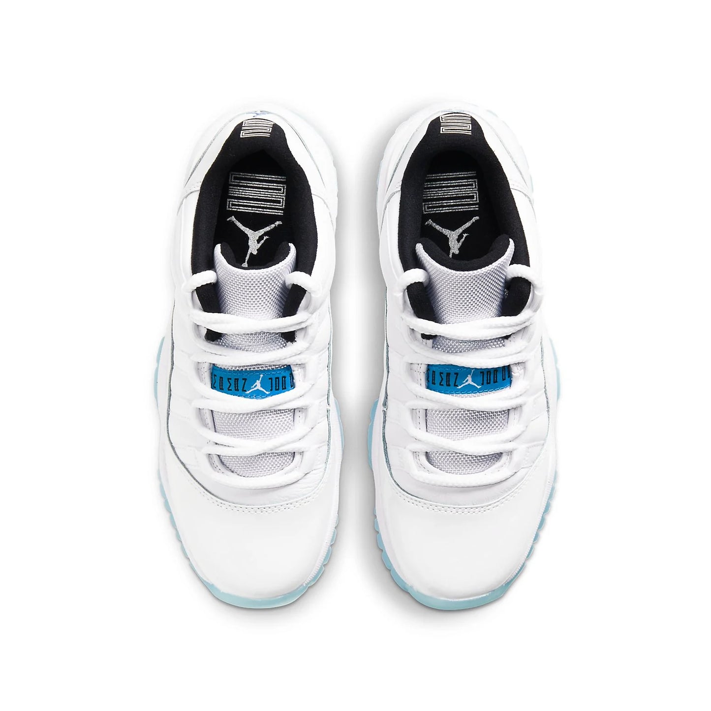 528896 117 Jordan 11 Retro Low Legend Blue (GS)