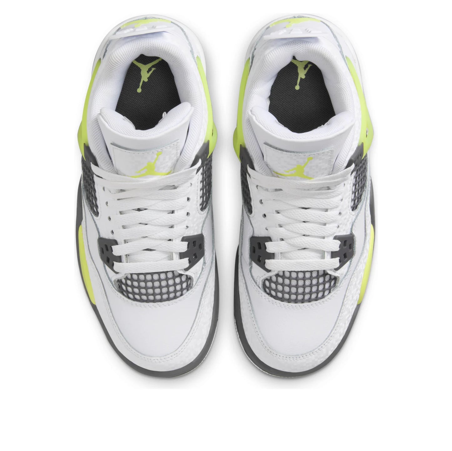 HJ5990 100 Air Jordan 4 Retro Light Lemon Twist (GS)