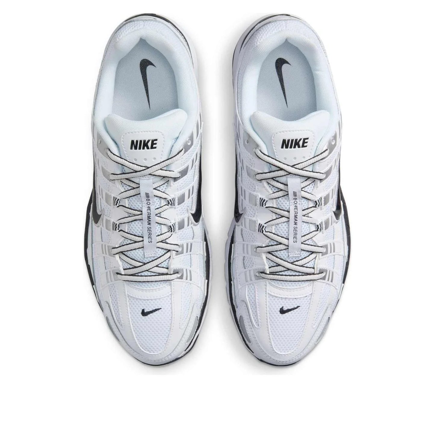 CD6404 107 Nike P-6000 White Metallic Silver Black