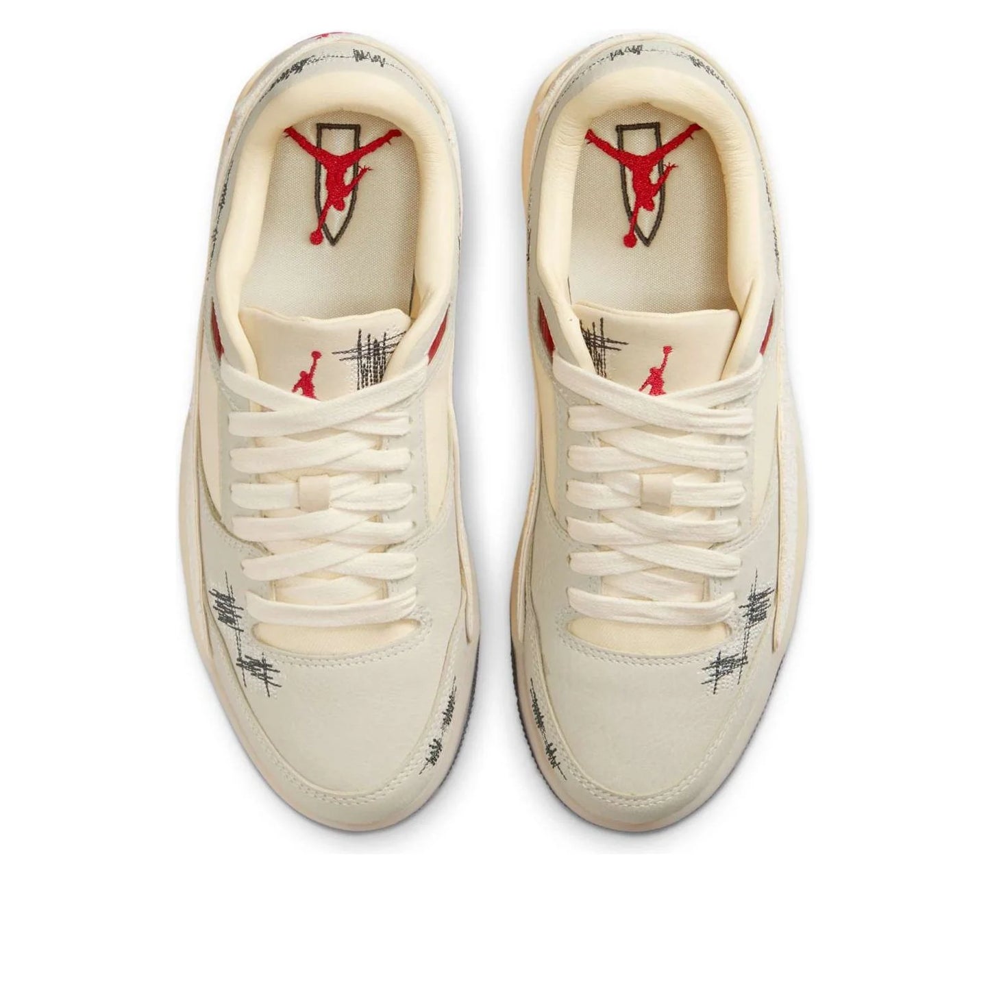 HQ2958 100 Jordan Flight Court Who Decides War Coconut Milk (Women's)