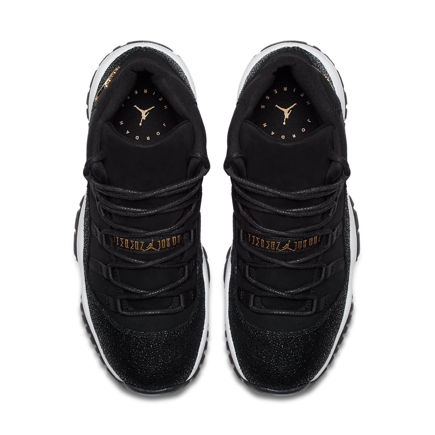 852625 030 Air Jordan 11 Retro Heiress Black Stingray (GS)