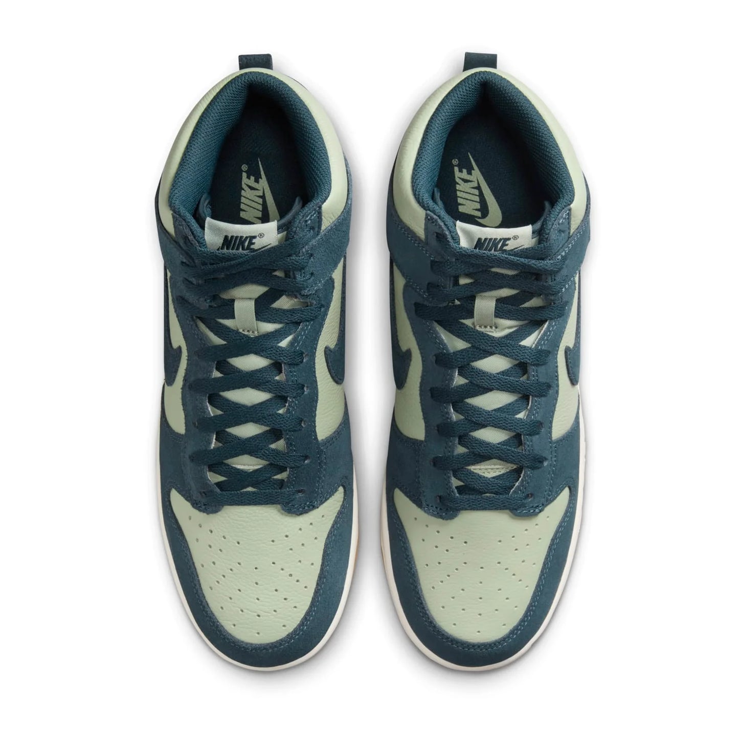 FZ4739 300 Nike Dunk High Retro SE Jade Horizon Phantom Gum Yellow Armory Navy