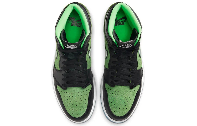 CK6637 002 Air Jordan 1 Retro High Zoom Zen Green