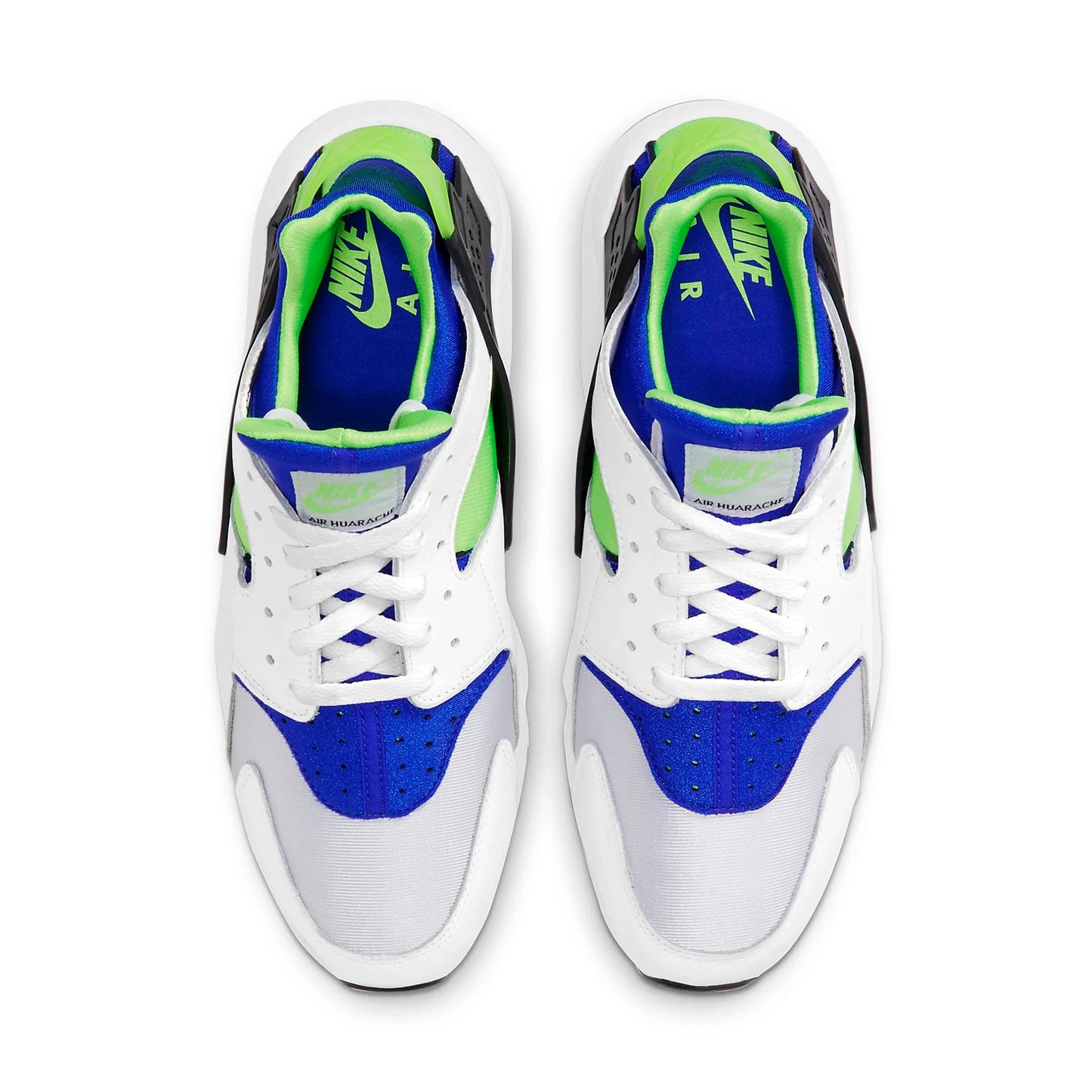 DD1068 100 Nike Air Huarache Scream Green (2021)