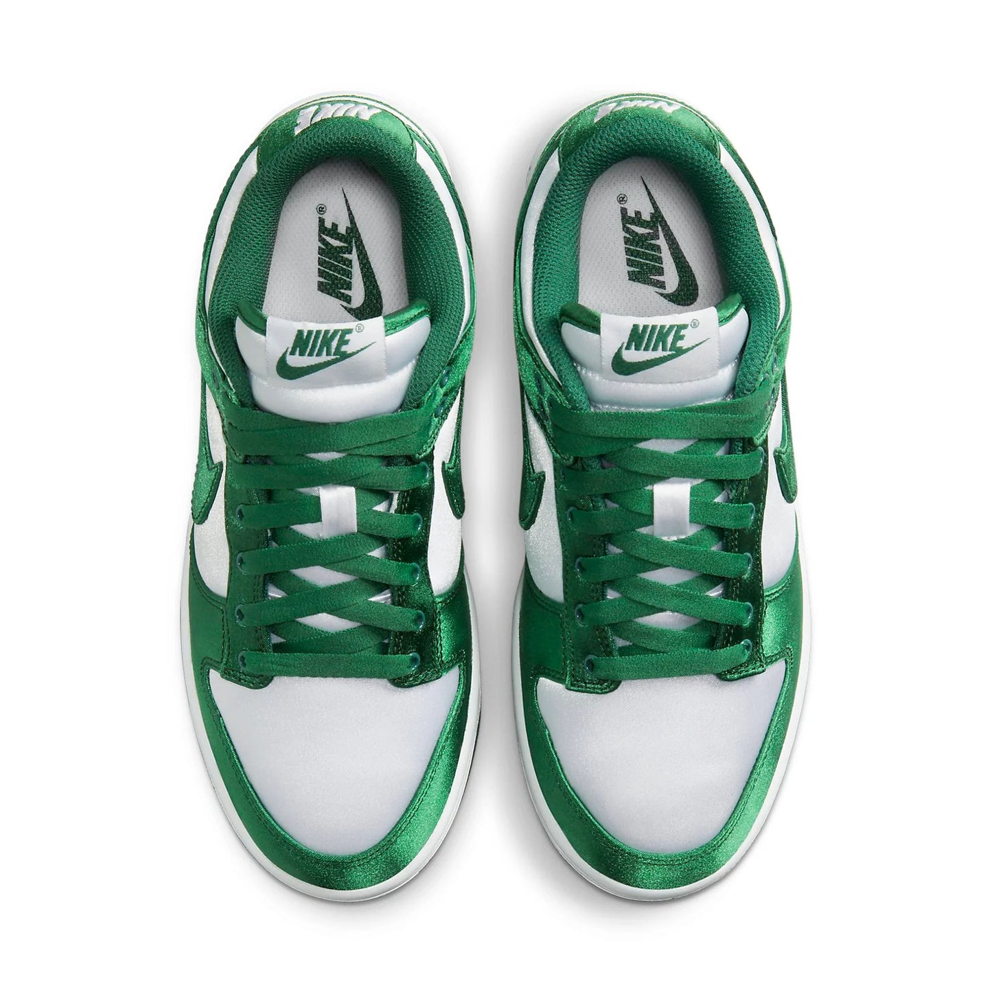 DX5931 100 Nike Dunk Low Michigan State Satin (Women's)