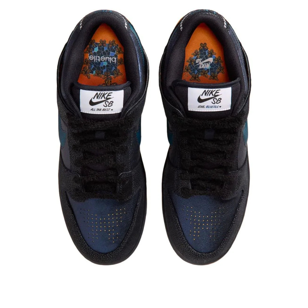 IQ1323 001 Nike SB Dunk Low Pro Bluetile Skateboards