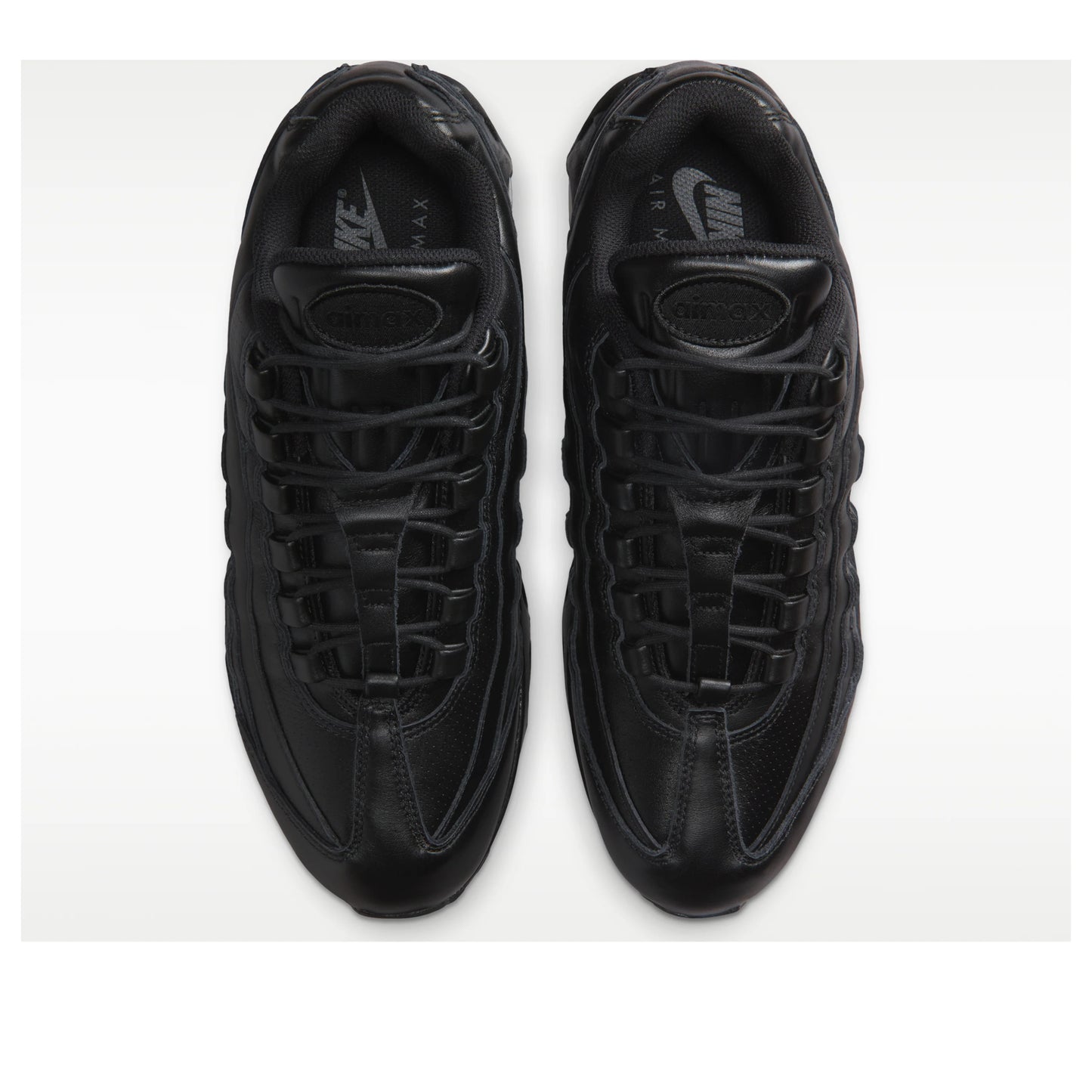 IM0696 001 Nike Air Max 95 QS Big Bubble Black Leather