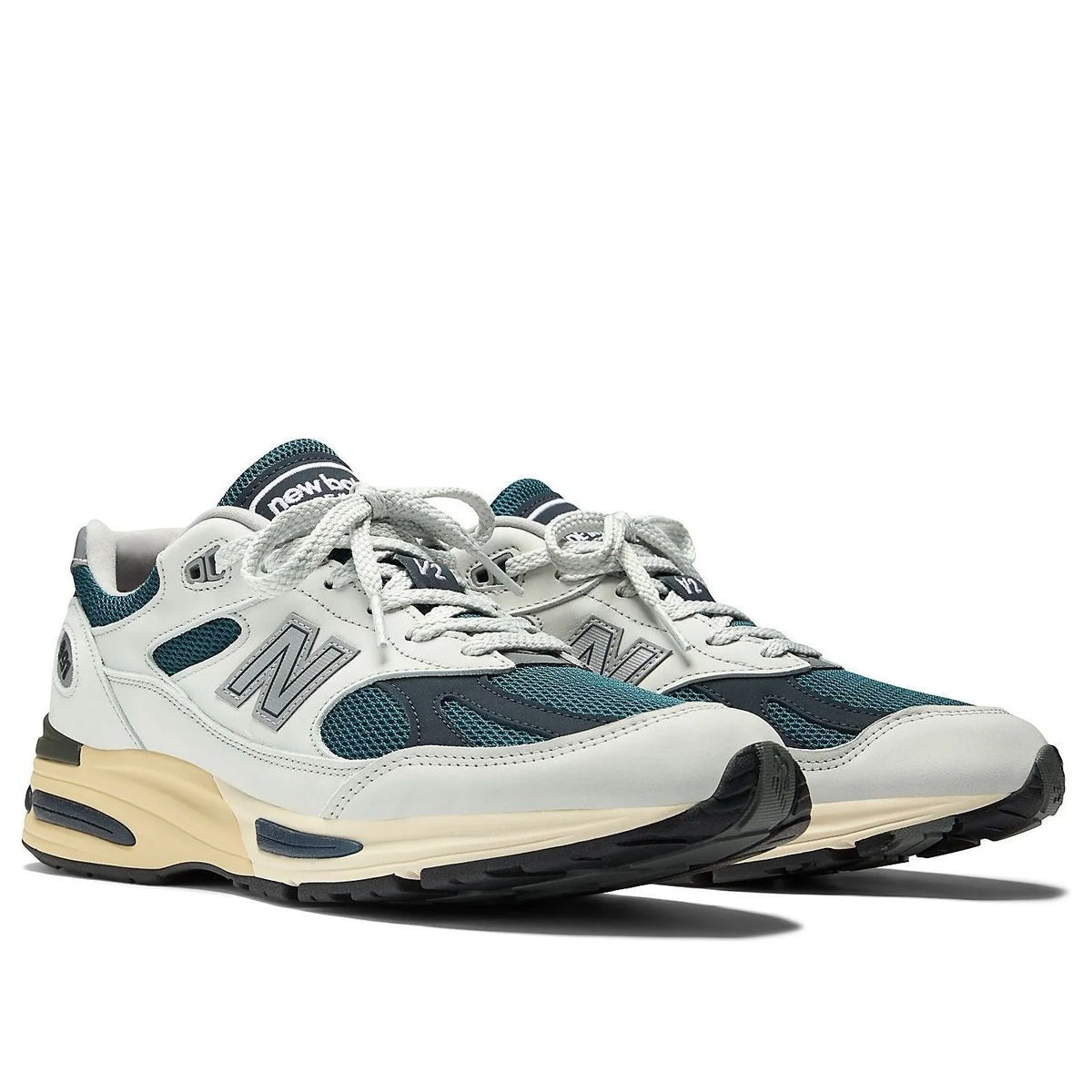 U991TO2 New Balance 991v2 MiUK Grey Total Eclipse