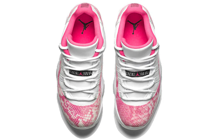 AH7860 106 Air Jordan 11 Retro Low Pink Snakeskin (2019) (Women's) [NO BOX]