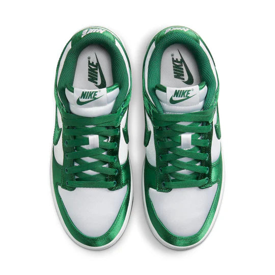 DX5931 100 Nike Dunk Low Michigan State Satin (Women's) [CONDITIONAL]