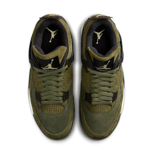 FB9927 200 Air Jordan 4 Craft Medium Olive [CONDITIONAL]