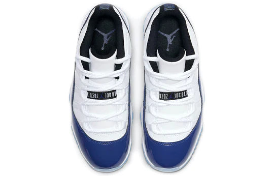 AH7860 100 Jordan 11 Retro Low White Concord (W) [CONDITIONAL] [REPLACE BOX]