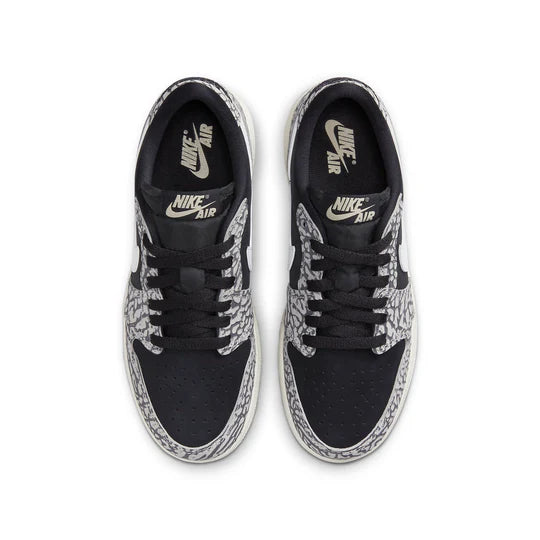 CZ0858 001 Jordan 1 Retro Low OG Black Cement (GS)