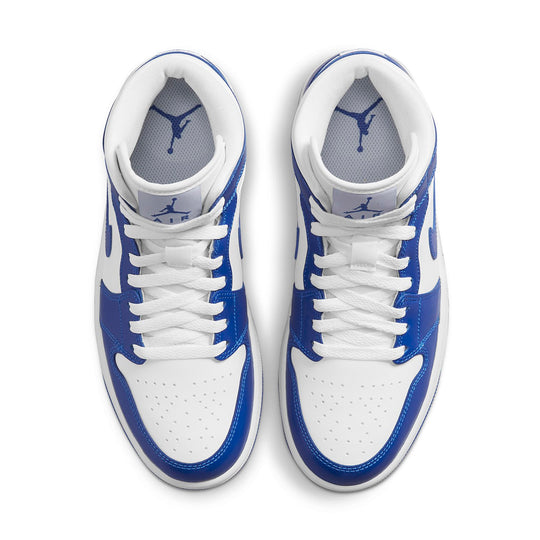 BQ6472 104 Jordan 1 Mid Kentucky Blue (Women's)