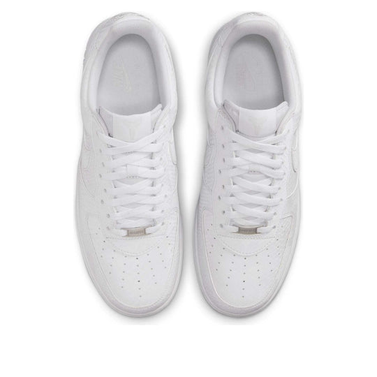 IB0018 100 Nike Air Force 1 Low Kobe Bryant Forever White