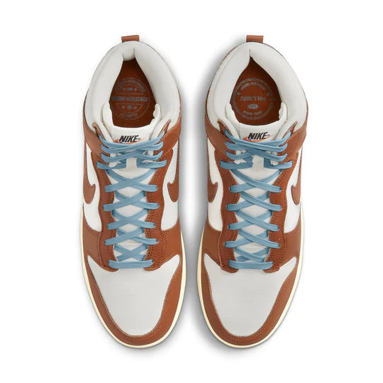 DQ8800 200 Nike Dunk High PRM Vintage Pecan Sail