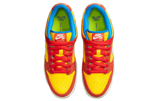 BQ6817 602 Nike SB Dunk Low Pro Bart Simpson