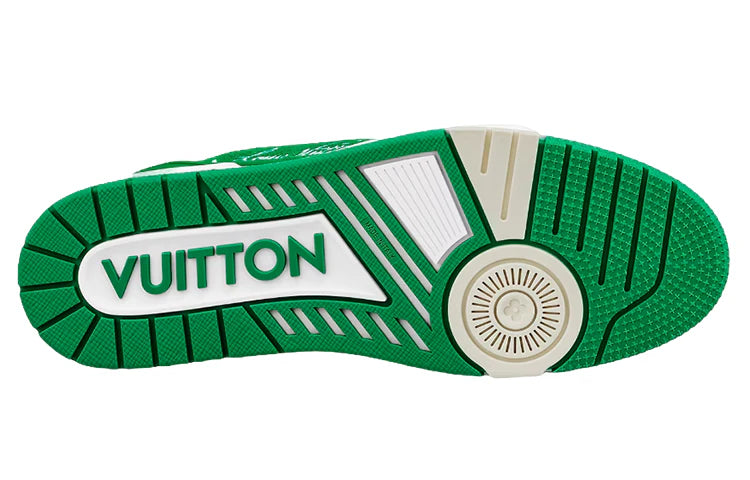 1ABFSA Louis Vuitton Trainer Green Monogram [NO BOX]