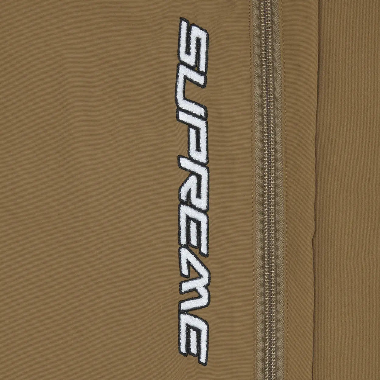 Supreme Full Zip Baggy Warm Up Pant Light Brown [USED] - S (Used)