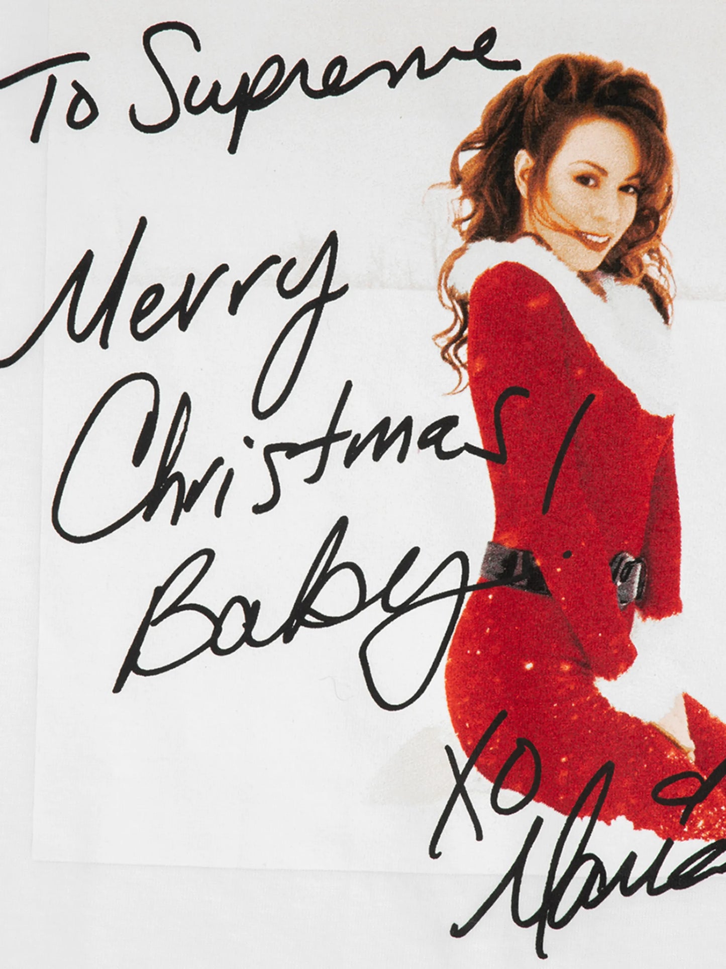 Supreme Mariah Carey Tee White
