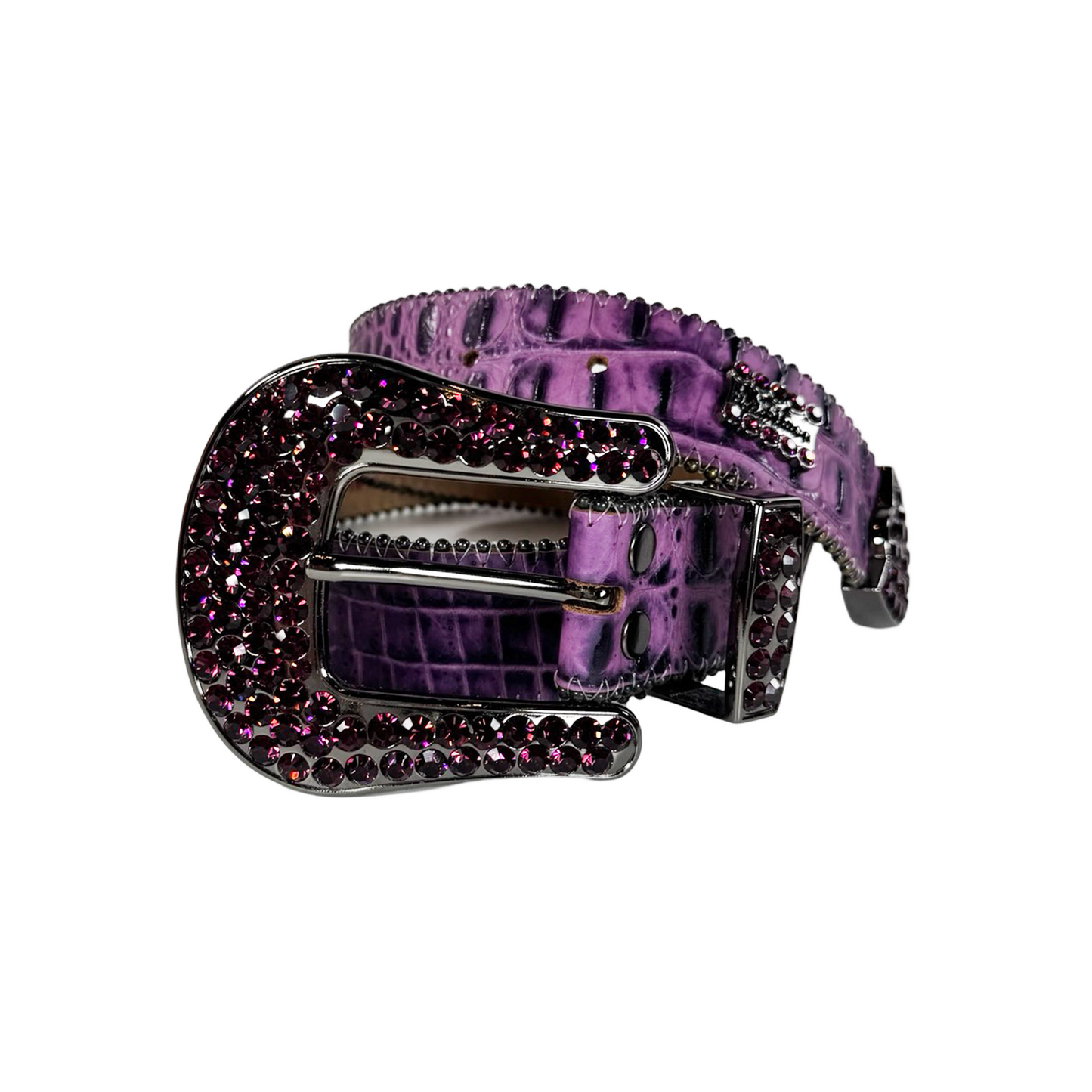 B.B. Simon Belt - Purple Amethyst [USED] - 34 (Used)