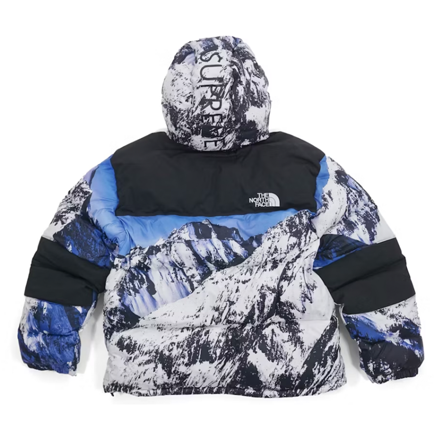 Supreme The North Face Mountain Baltoro Jacket Blue/White [USED] - L (Used)