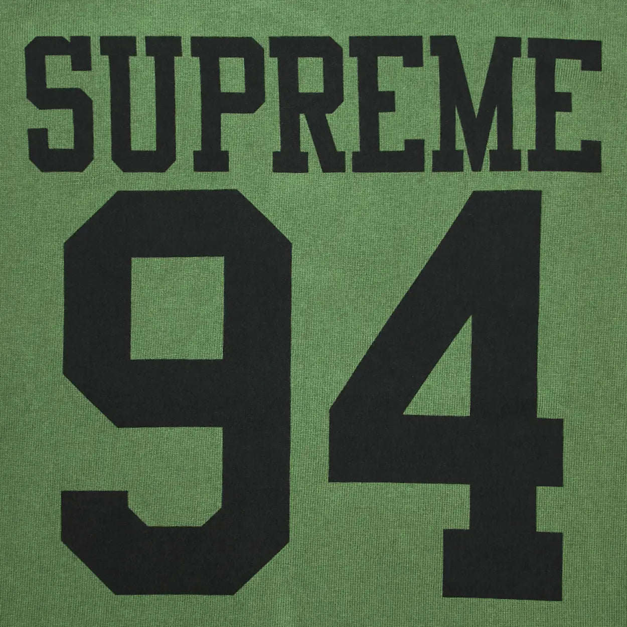 Supreme Split S/S Football Top Green