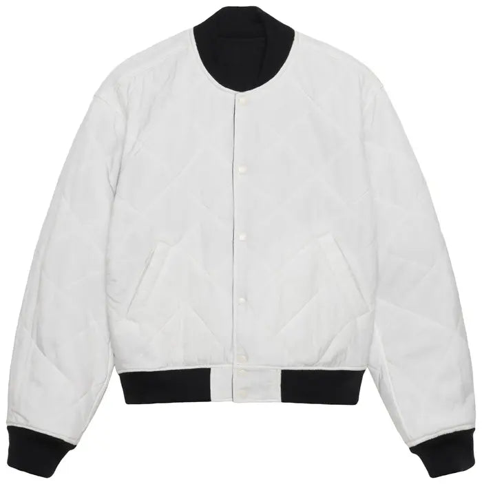Stussy x Nike Reversible Varsity Jacket 'Black/Sail' [USED] - L (Used)