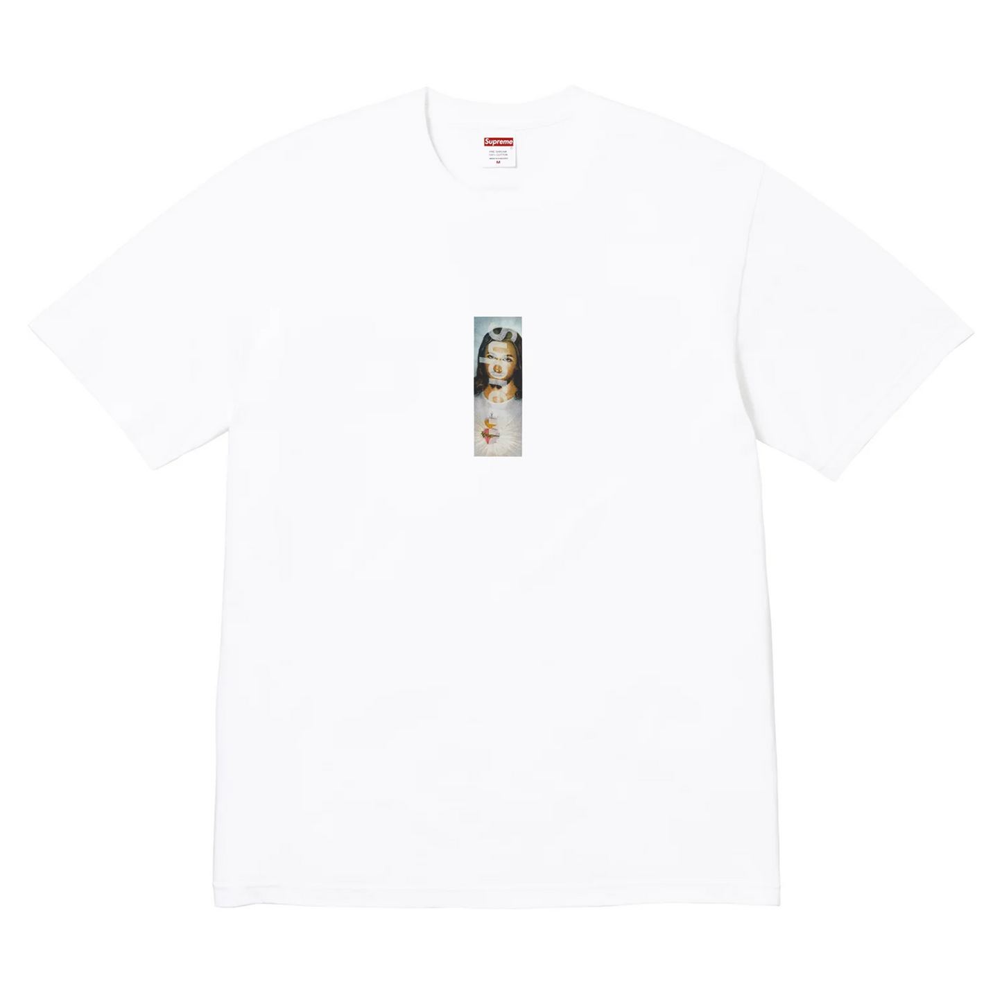 Supreme Prayer Card Box Logo Tee White