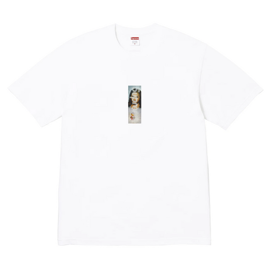 Supreme Prayer Card Box Logo Tee White
