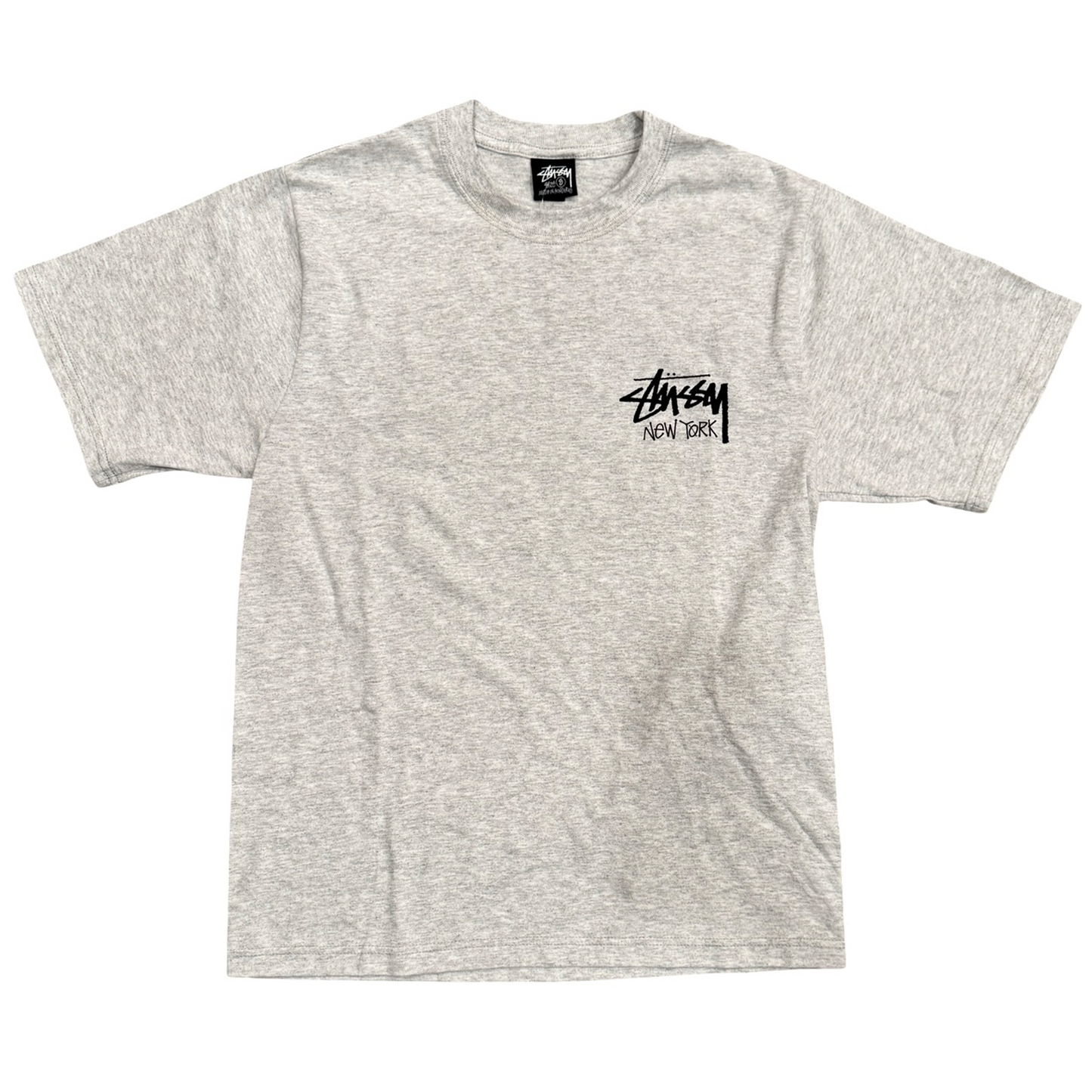 Stussy Stock New York Tee Grey